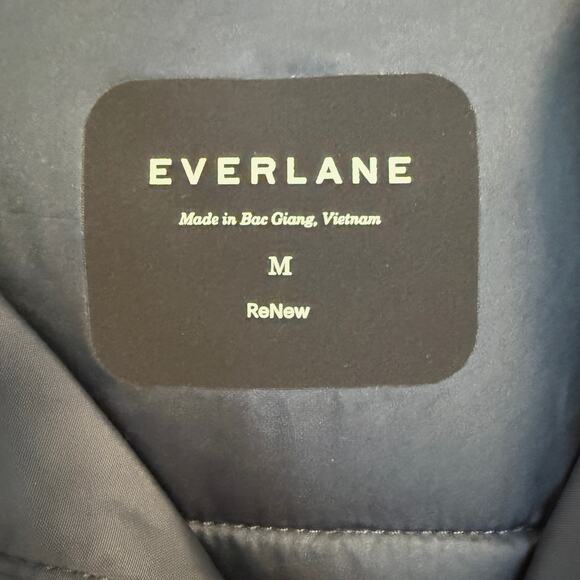 Everlane Men's The ReNew Long Parka In India Ink Size Medium New - Picture 15 of 16